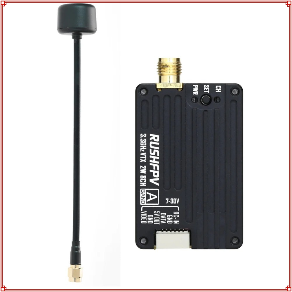 Drone Receiver - 2026 신형 RUSHFPV 3.3G 2W VTX