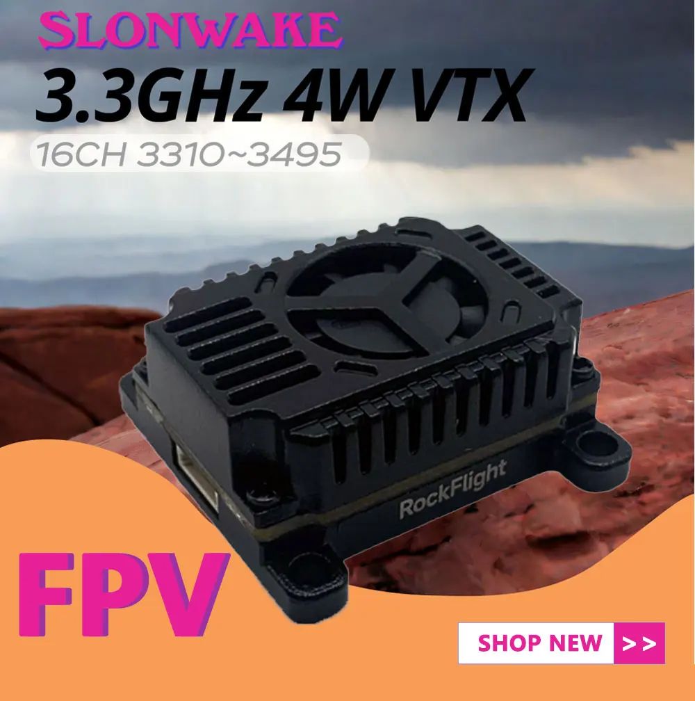 SLONWAKE FPV 3.3G 16채널 4000mW  - Drone Receiver 리뷰 및 가격