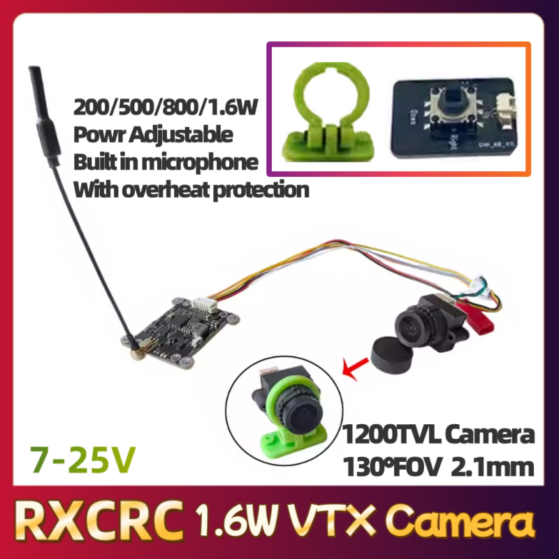 RXCRC 5.8G 모듈 48채널 1.6W VTX 더블 - Drone Receiver 리뷰 및 가격