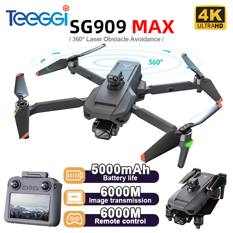 Teeggi SG909 MAX GPS 드론(4K 카메라 - Drone Gimbal 리뷰 및 가격