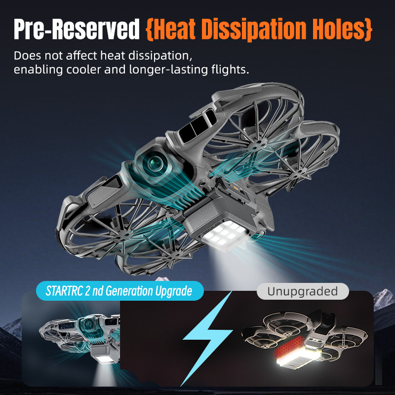 STARTRC LED 랜딩 기어 DJI NEO 2 드론 - Drone Led Light 리뷰 및 가격